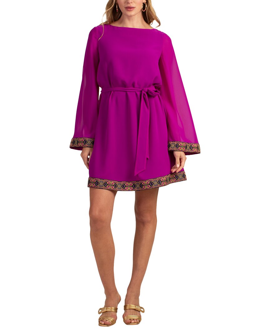 trina turk purple dress Purple Trina Turk business dress. , Small waist. , Mid