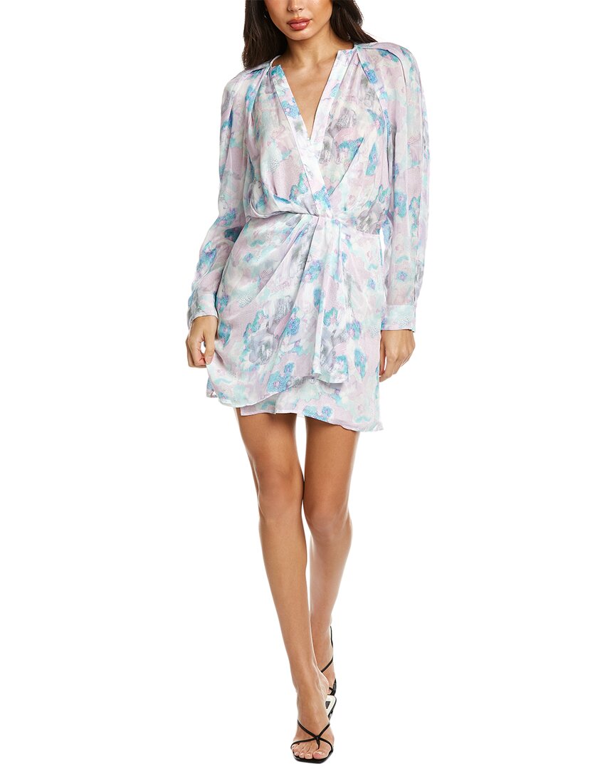 IRO PARIS Odine Silk-Blend Mini Dress