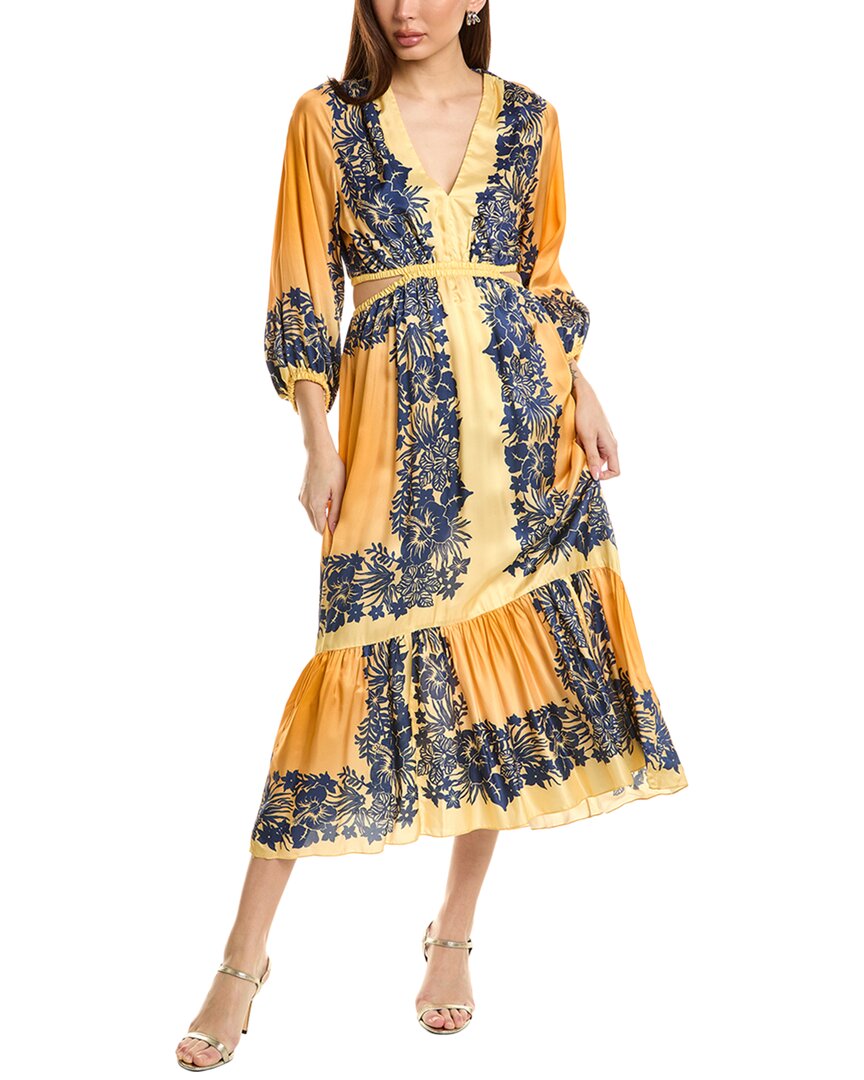 Sandro Maxi Dress, Orange / 36