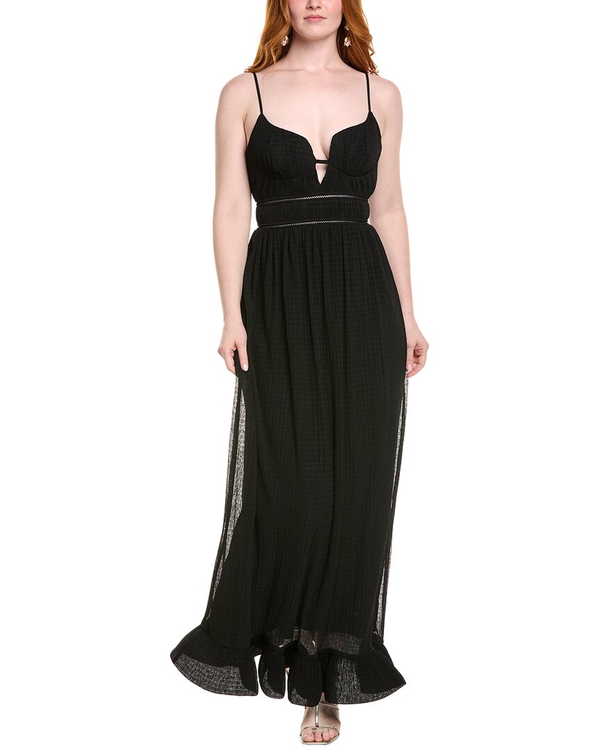 SIMKHAI Maude Bustier Gown, Black / 0