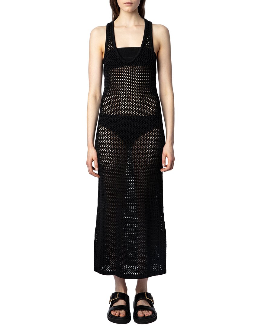 Zadig & Voltaire - Nabys Crochet Dress - Black