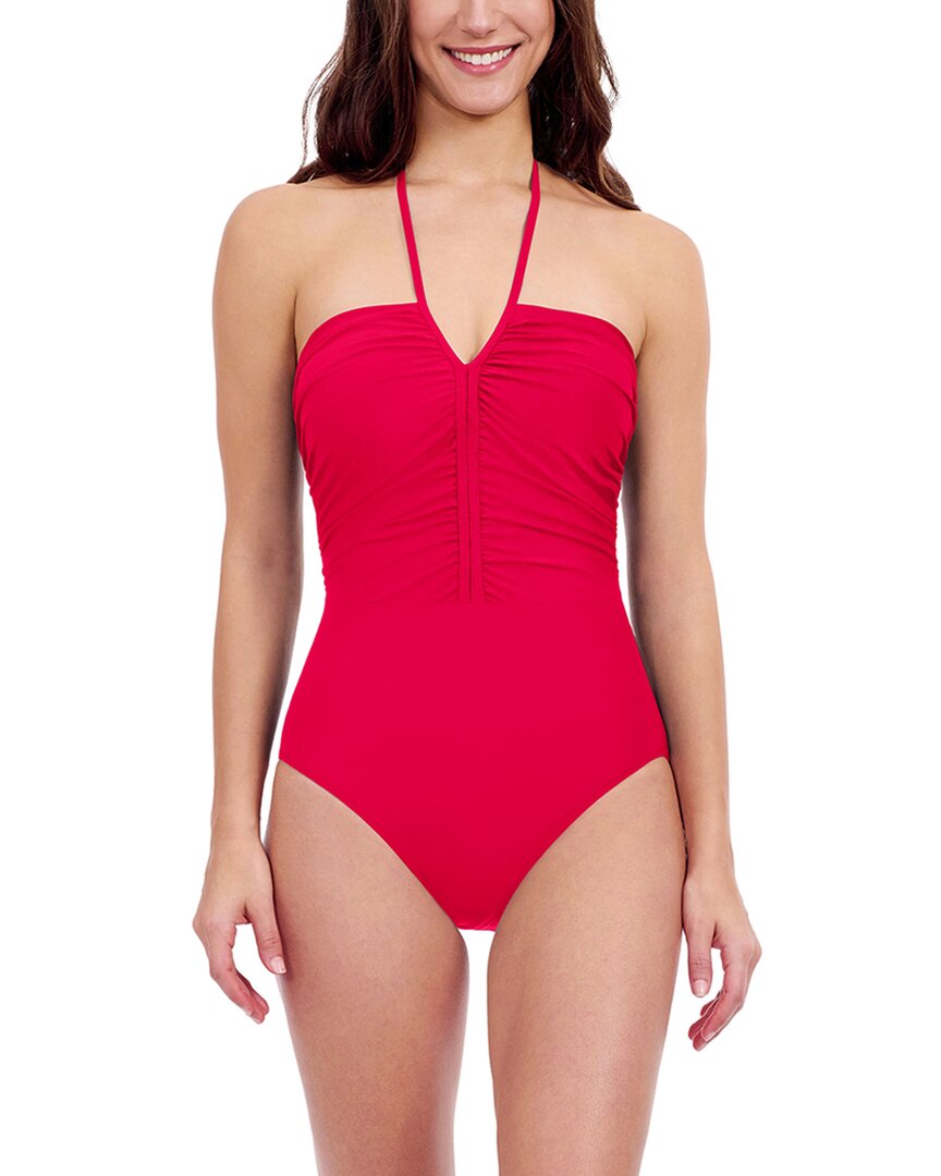 Profile By Gottex Women's Standard Tutti Frutti Recycled Square Neck - View #4