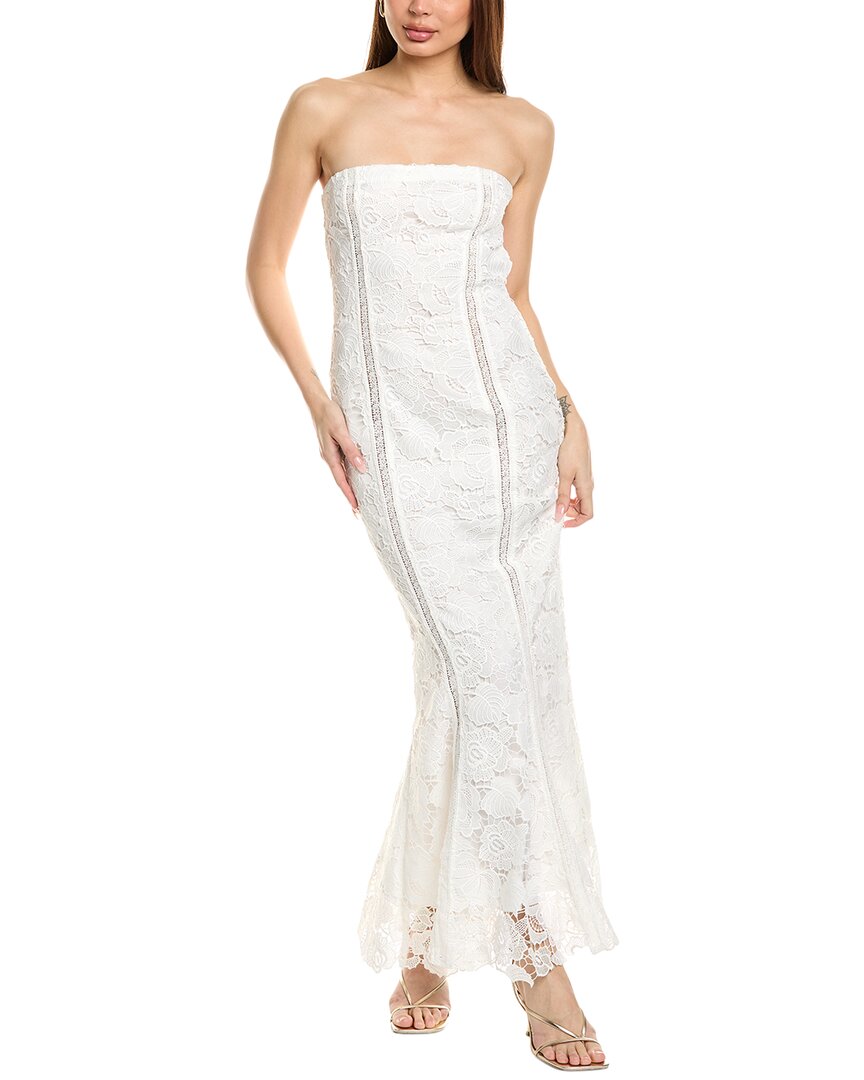 rococo sand ruched long dress Rain Maxi fc:MerchandiseCollection:TWILIGHT TIDES 2% Lycra Dry Clean Lisa Ann Size:Pre-order 6 Months