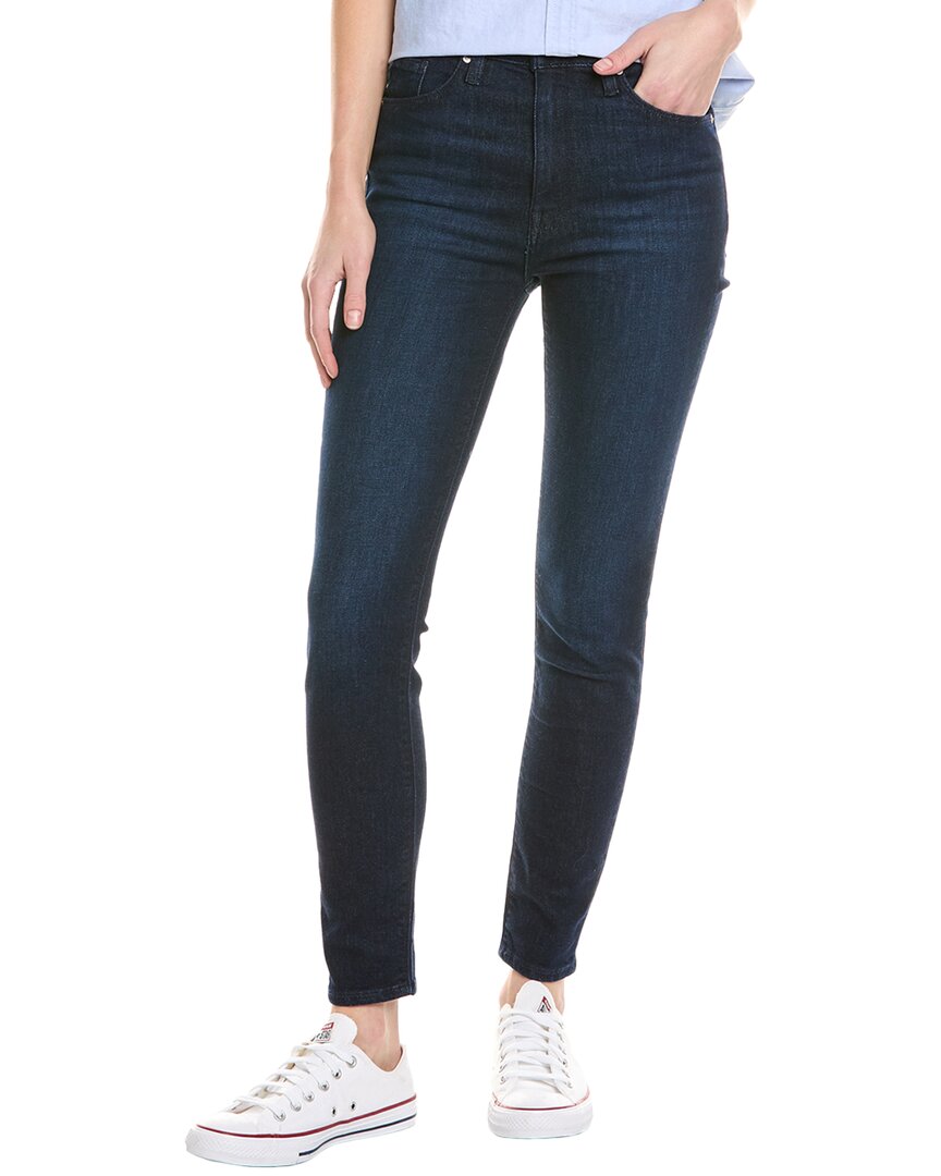 Hudson Women's Barbara High-Rise Super Skinny Ankle Jeans – Stretchy Denim, Vintage Wash, Comfort Fit