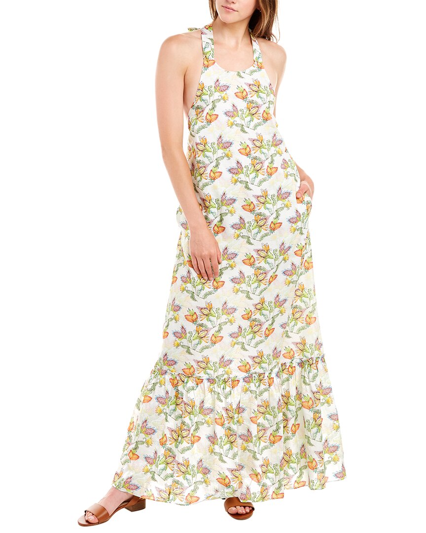 knee length dresses for ladies Celina Moon Halter Neck Maxi Dress