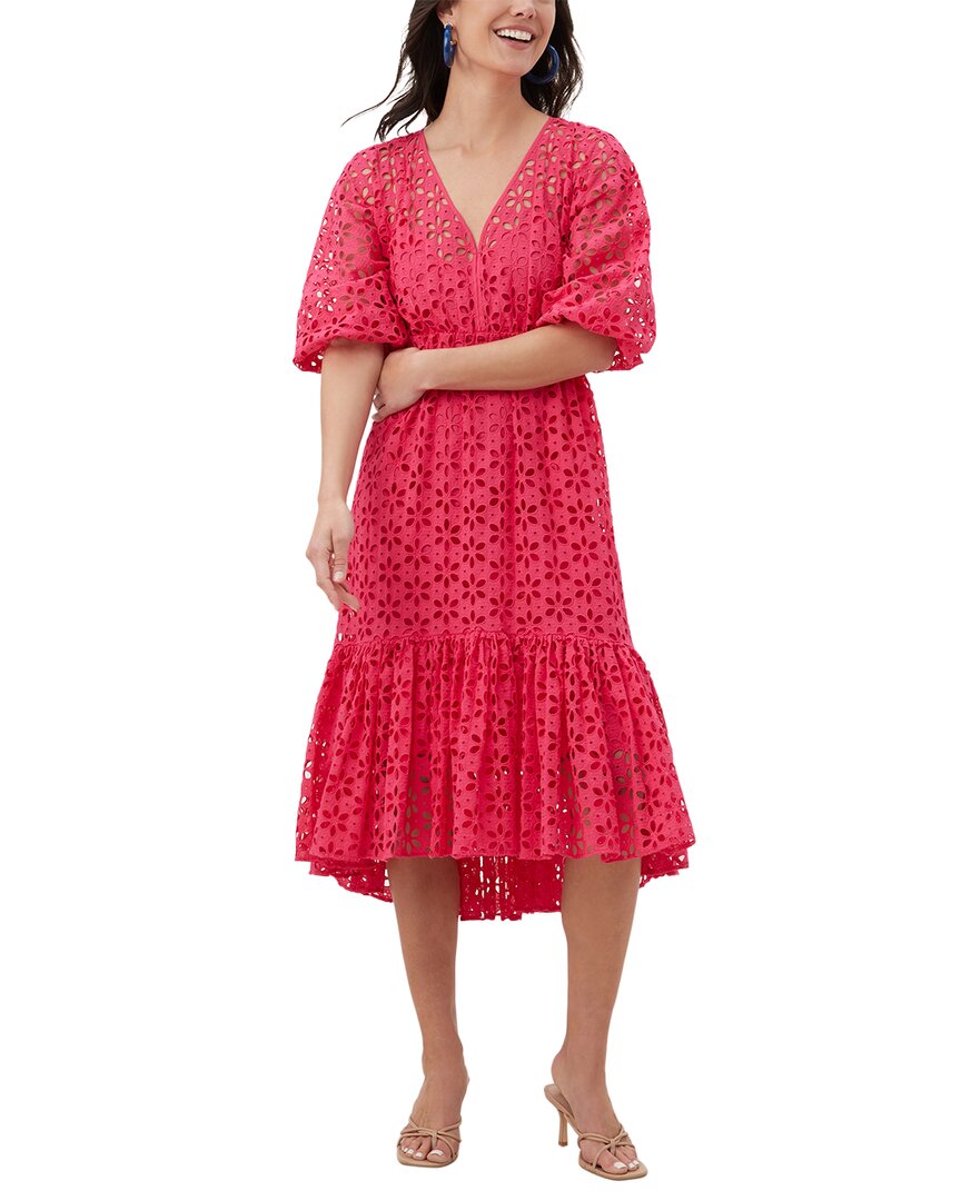 trina turk knee length dresses Golden Gate Midi Dress Lombardy dress