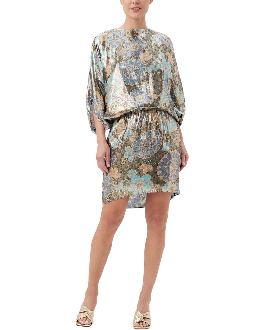 trina turk silk dress Trina Turk Manhattan Silk-Blend Dress