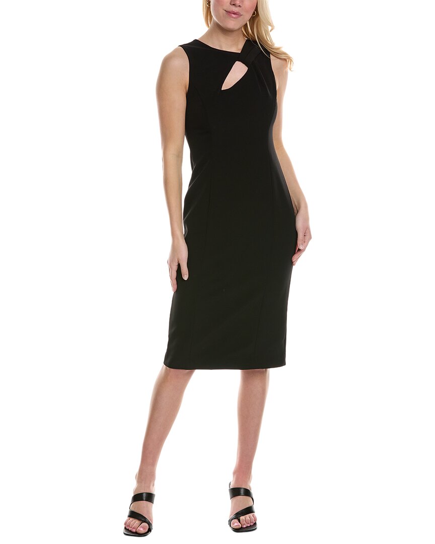 marella midi dress Marella Bolla Midi Dress, Black / 4
