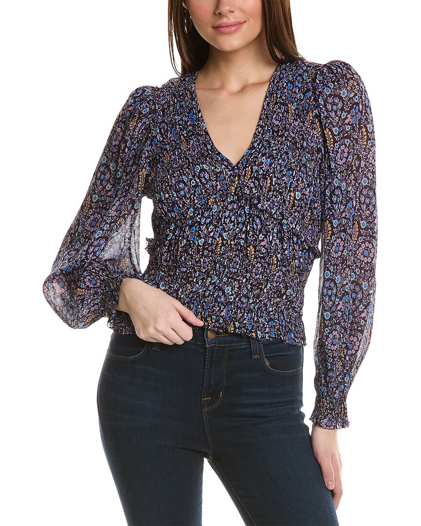 Isabel Marant Etoile Nibel Silk-Trim Top – Bluefly