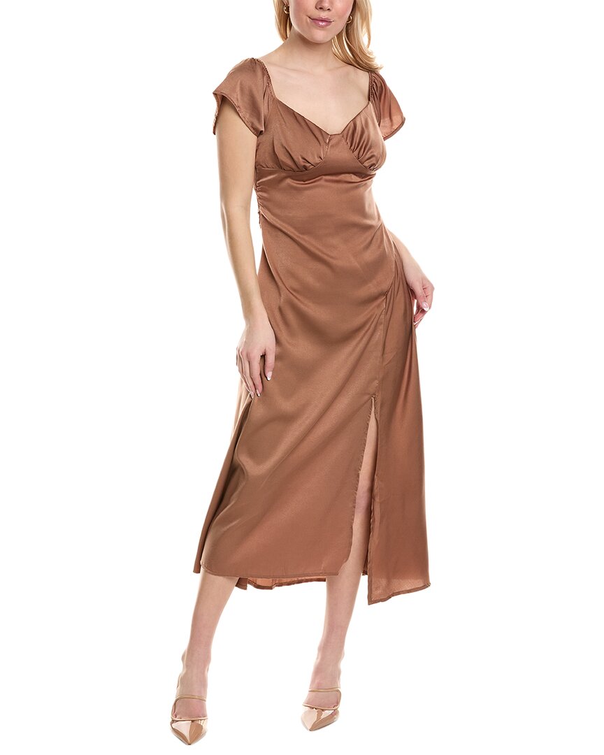 knee length dresses for ladies Colette Rose Midi Dress – Bluefly