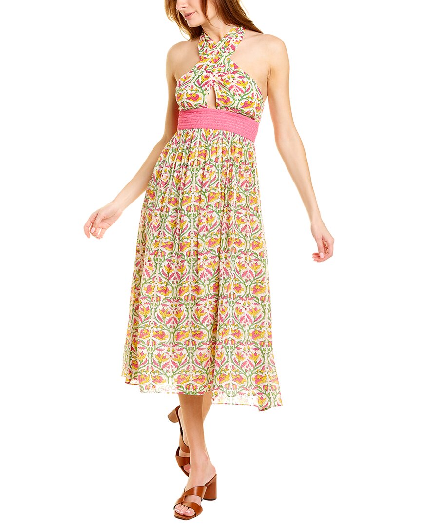 eden floral halter maxi dress Eden Floral Maxi Sundress Brown / M