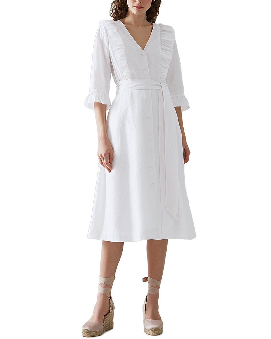 Lk Bennett Anya Linen Dress
