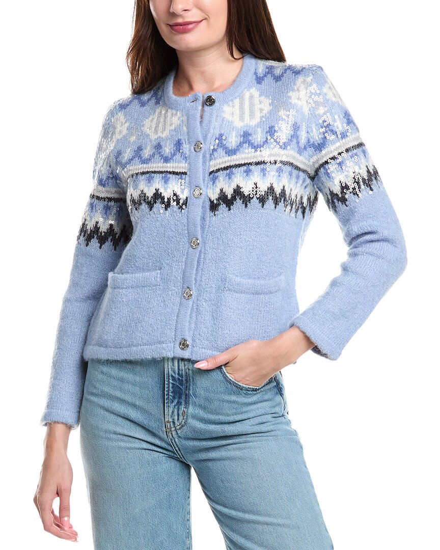 Maje Wool-Blend Cardigan - Main Image