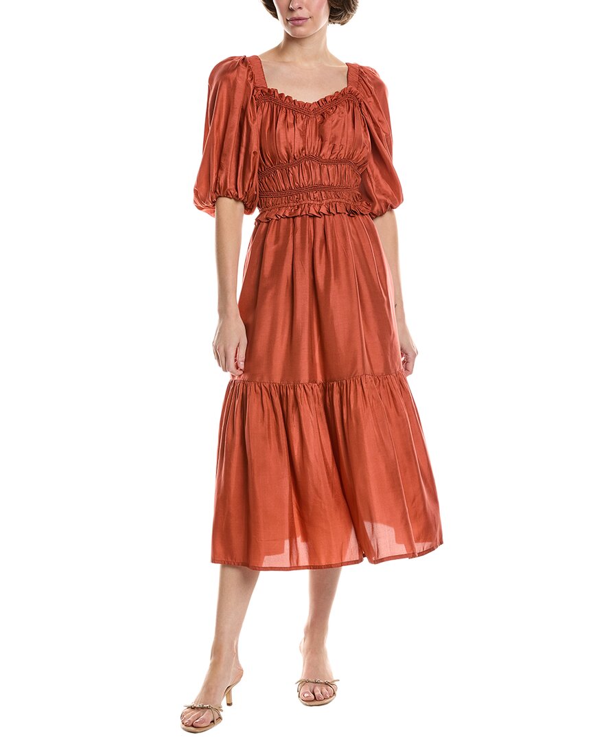 strapless open back dress Sea Ny Kyle Silk Midi Dress – Bluefly