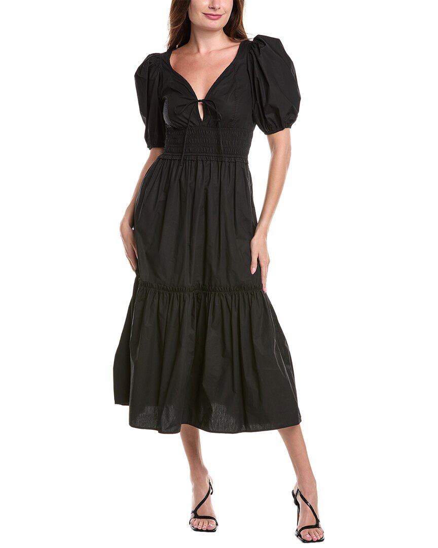 Ganni Poplin Midi Dress – Bluefly