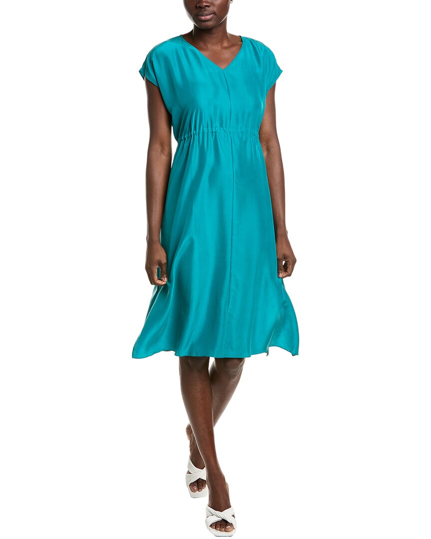 Eileen Fisher Silk Midi Dress – Bluefly