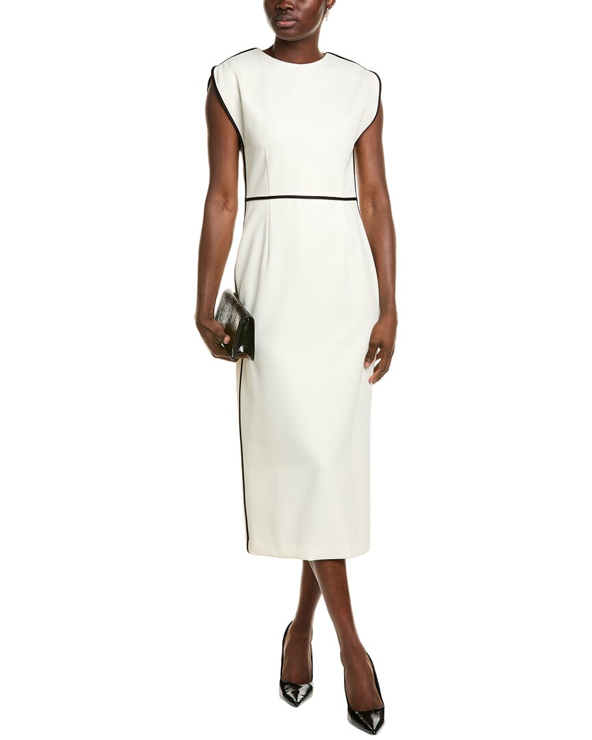 Boss Detira Wool-Blend Midi Dress