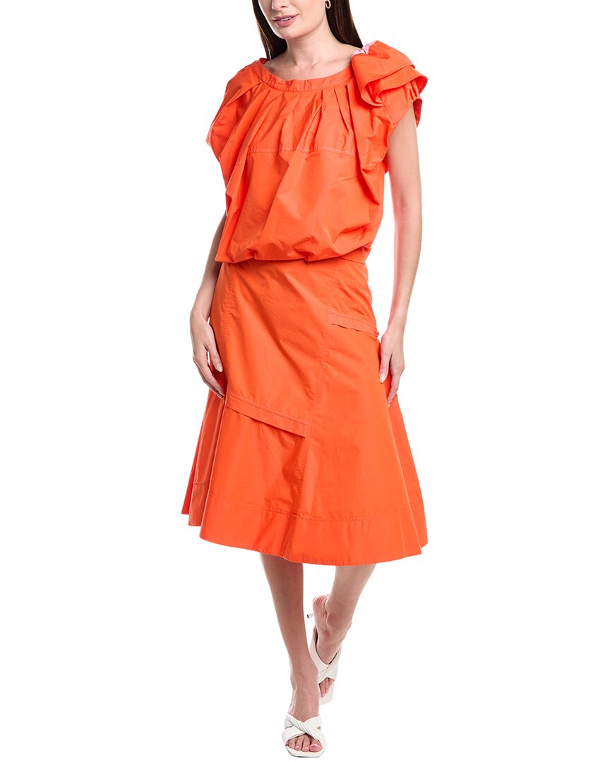 phillip lim midi dress 3.1 Phillip Lim Poplin Midi Dress