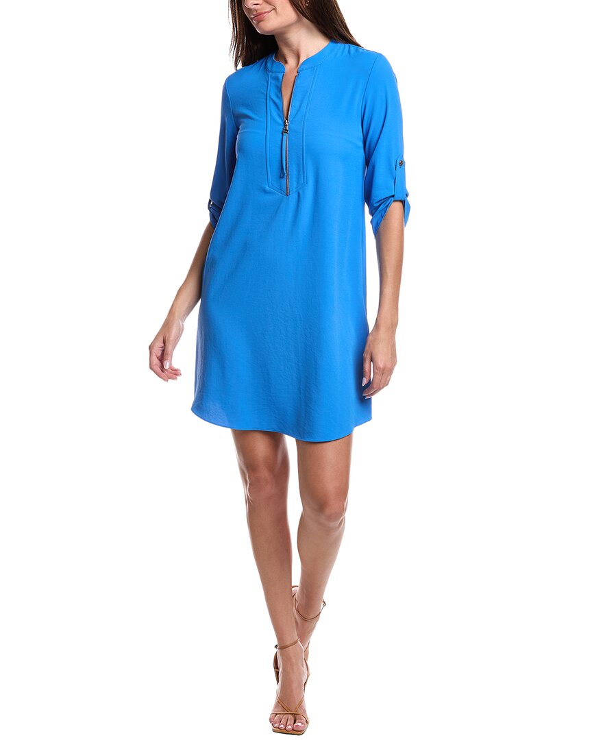 joseph ribkoff blue dress Sarah Short Sleeve Midnight Blue Dress main image 0