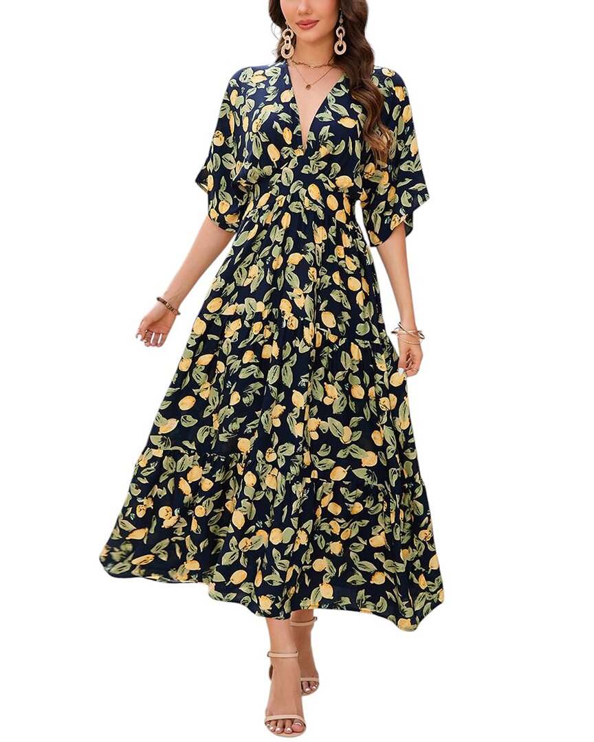Orniya Linen Maxi Dress – Bluefly