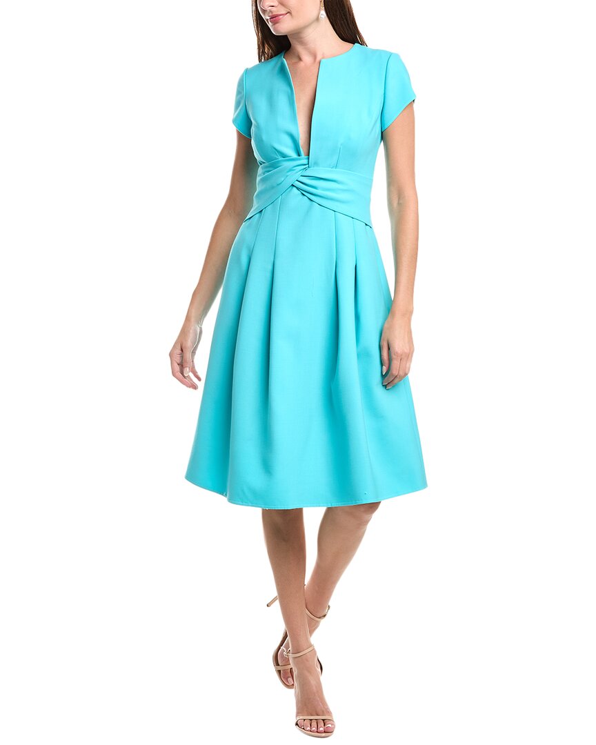 Oscar de La Renta Wool-Blend Mini Dress Oscar de La Renta Wool-Blend Mini Dress
