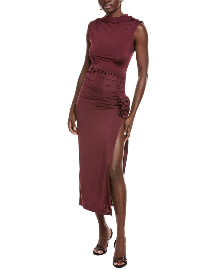 Magda Butrym Draped Jersey Midi Dres – Bluefly