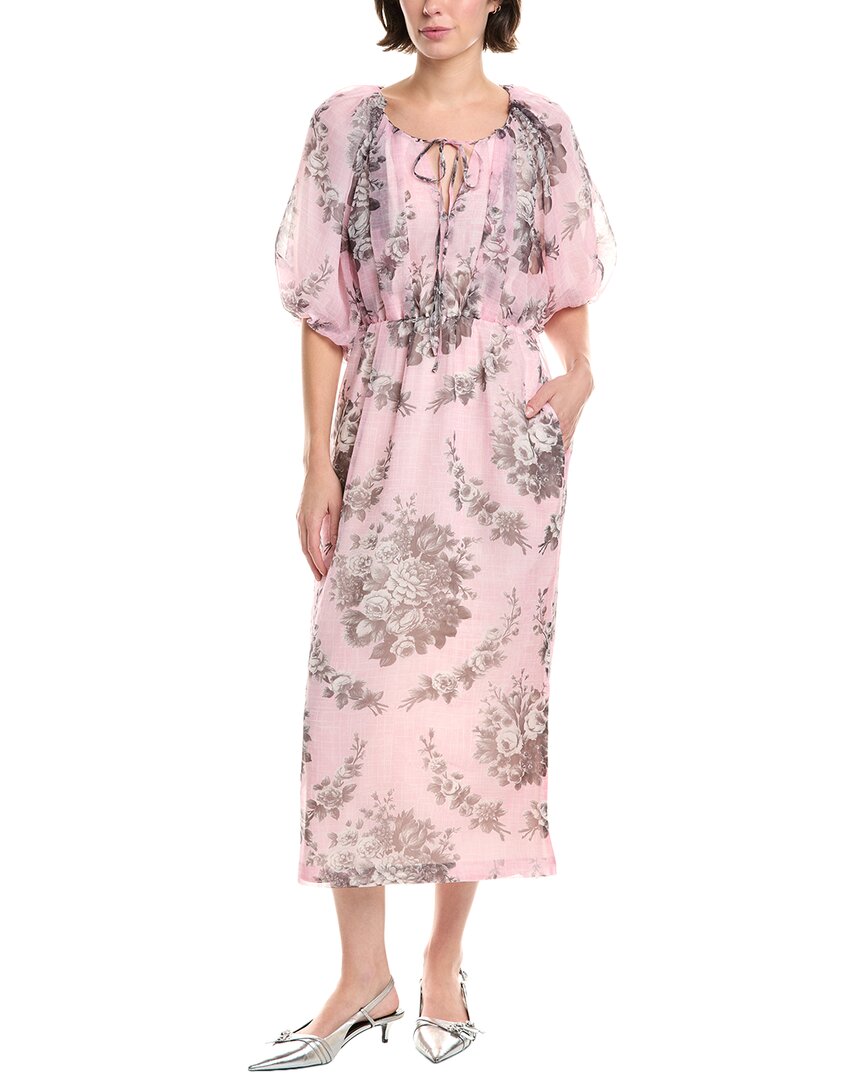 Rebecca Taylor Floral Midi Dress