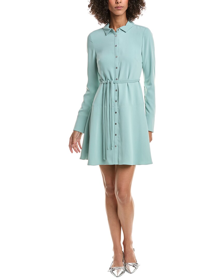 Derek Lam 10 Crosby Womens Angie Shirtdress, 8, Blue, Women's