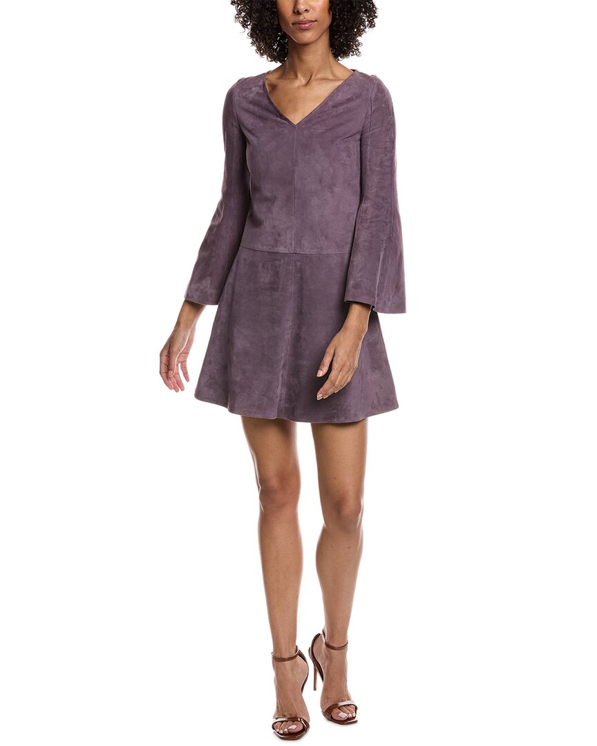 fitted lace wedding dress Valentino Suede Mini Dress