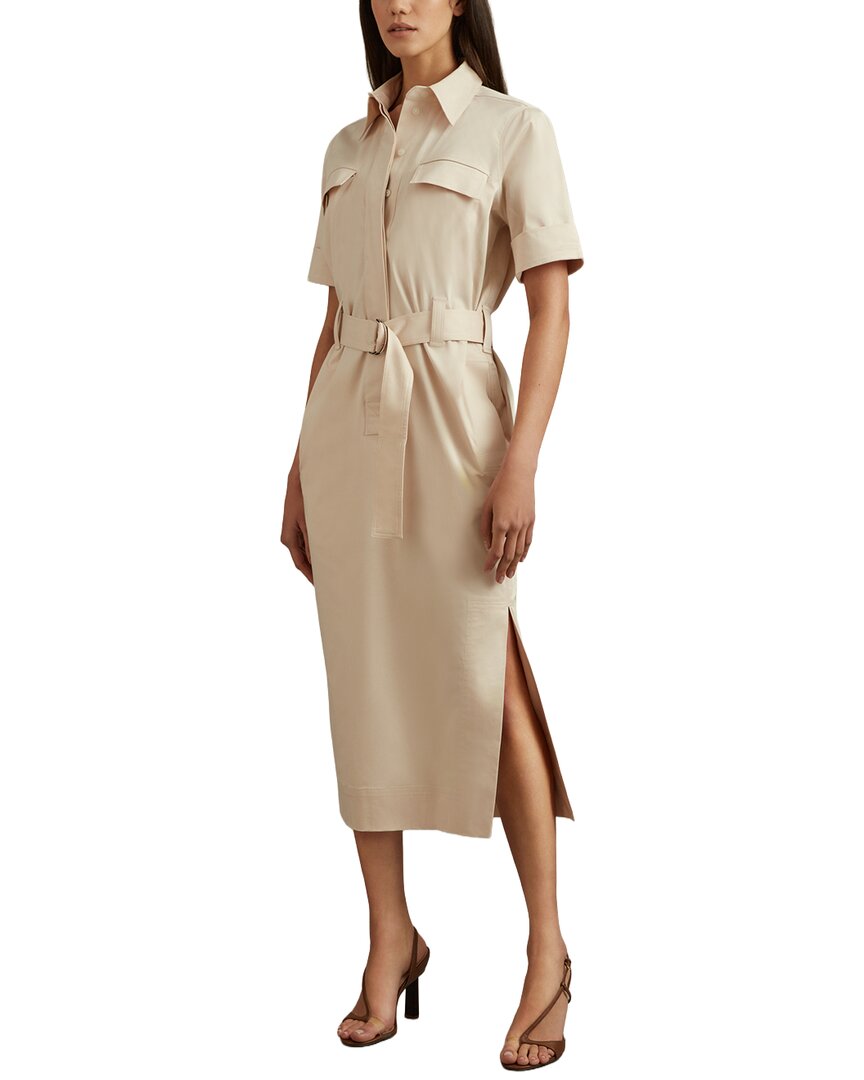 Reiss Aimie Shirt Midi Dress Reiss Aimie Shirt Midi Dress