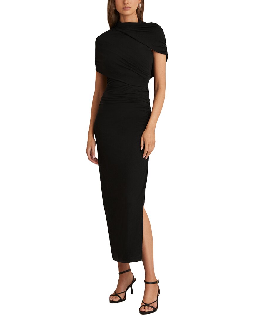 Reiss Azure Ruched Ss Midi Dress – Bluefly