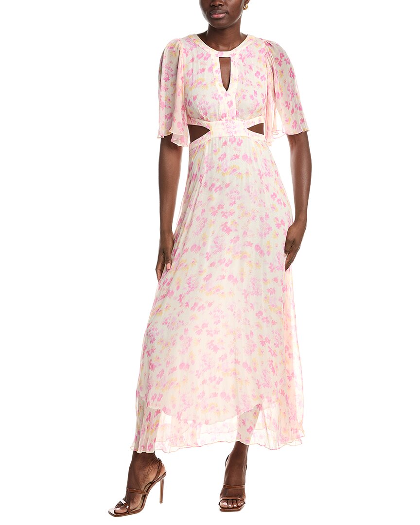 Maje Chiffon Maxi Dress