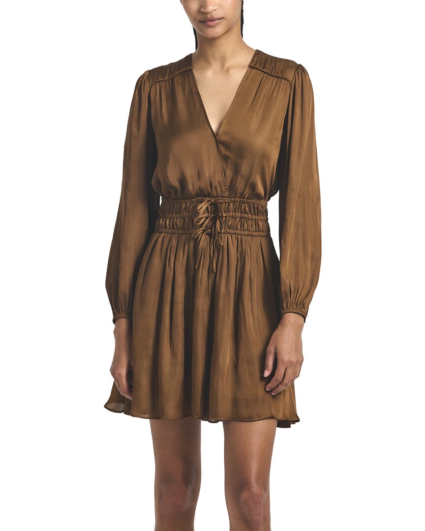 calanthe maxi dress Derek Lam 10 Crosby Calanthe Dress, Brown Multi / 0