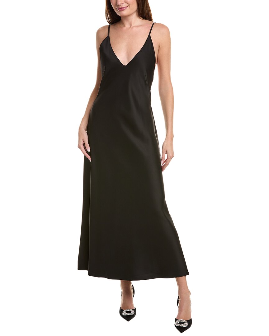 Leset Barb Backless Midi Dress, Black / Regular 8 (M) Leset Barb Backless Midi Dress, Black / Regular 8 (M)