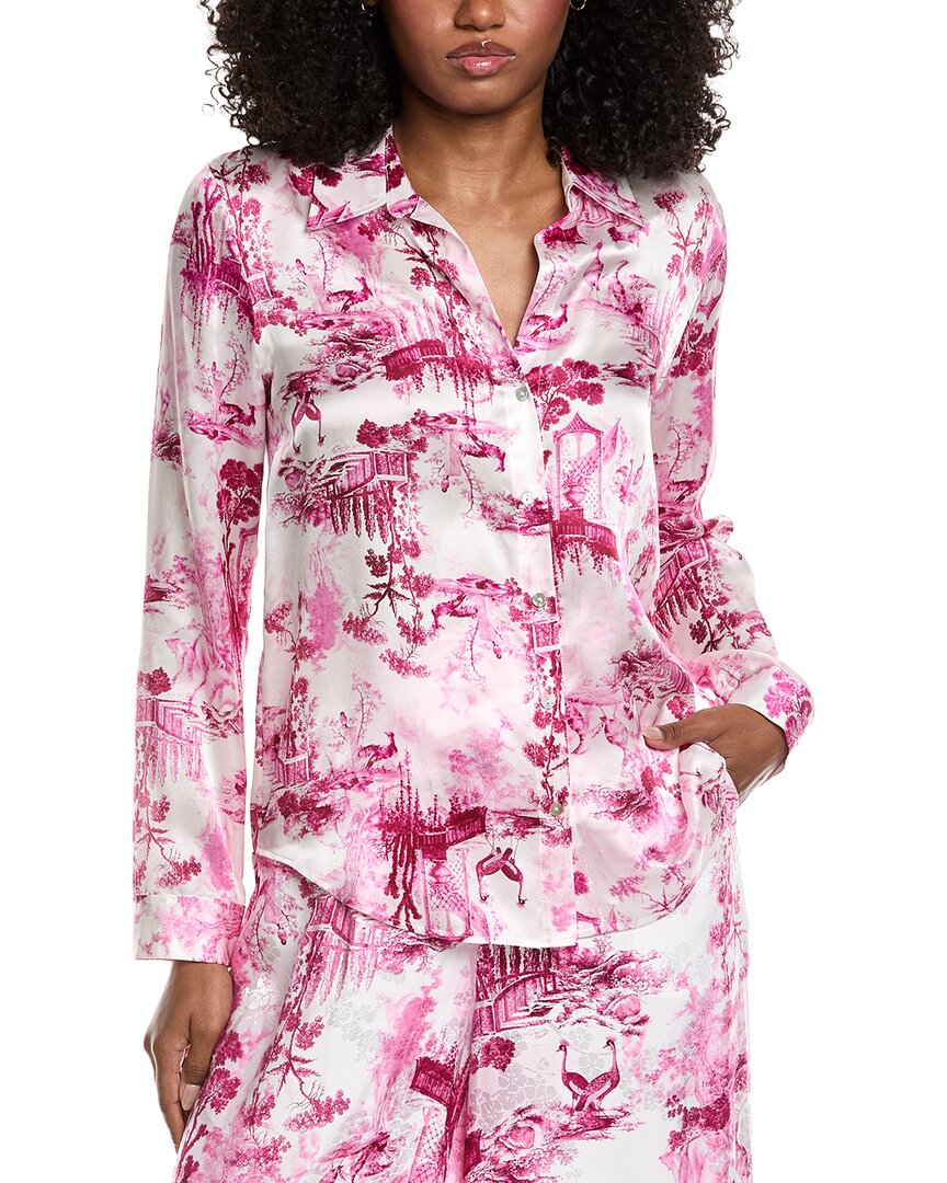 L'agence Tyler Silk Blouse – Bluefly