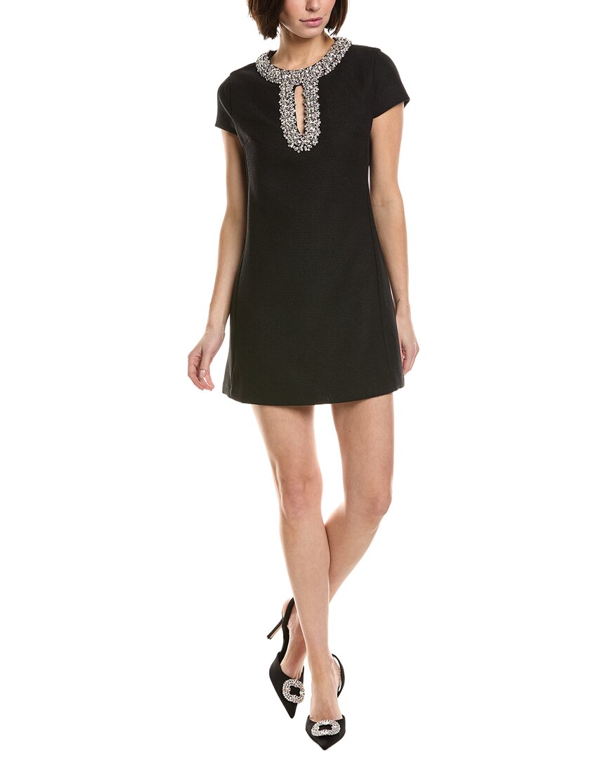 mini sunflower dress Hyacinth House Navy & Slate Sunflower Eyelet Helen Mini Dress Navy & Slate Sunflower Eyelet / XXL