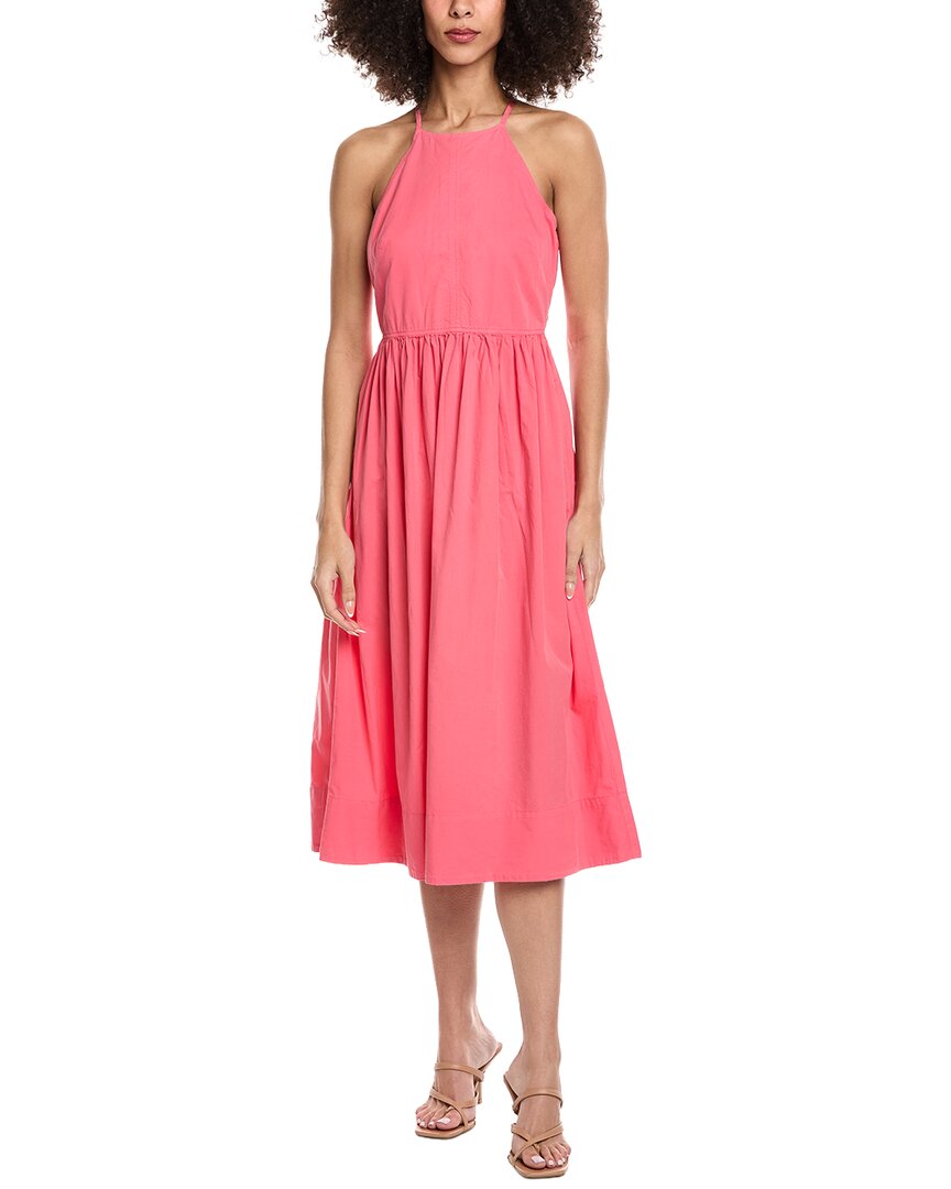 knee length dresses for ladies Bella Dahl Midi Pleated Cami Dress – REBEL PHL main image 0