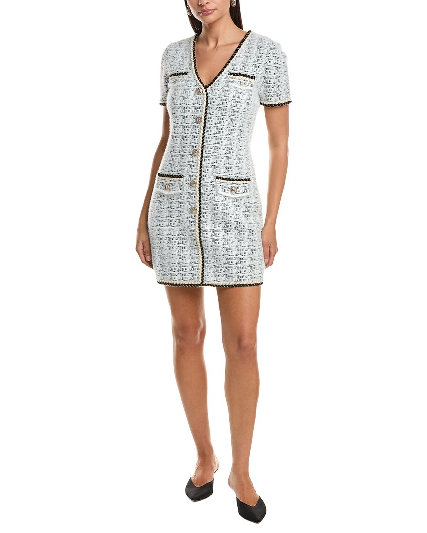 Milly Braided Wool-Blend Mini Dress – Bluefly