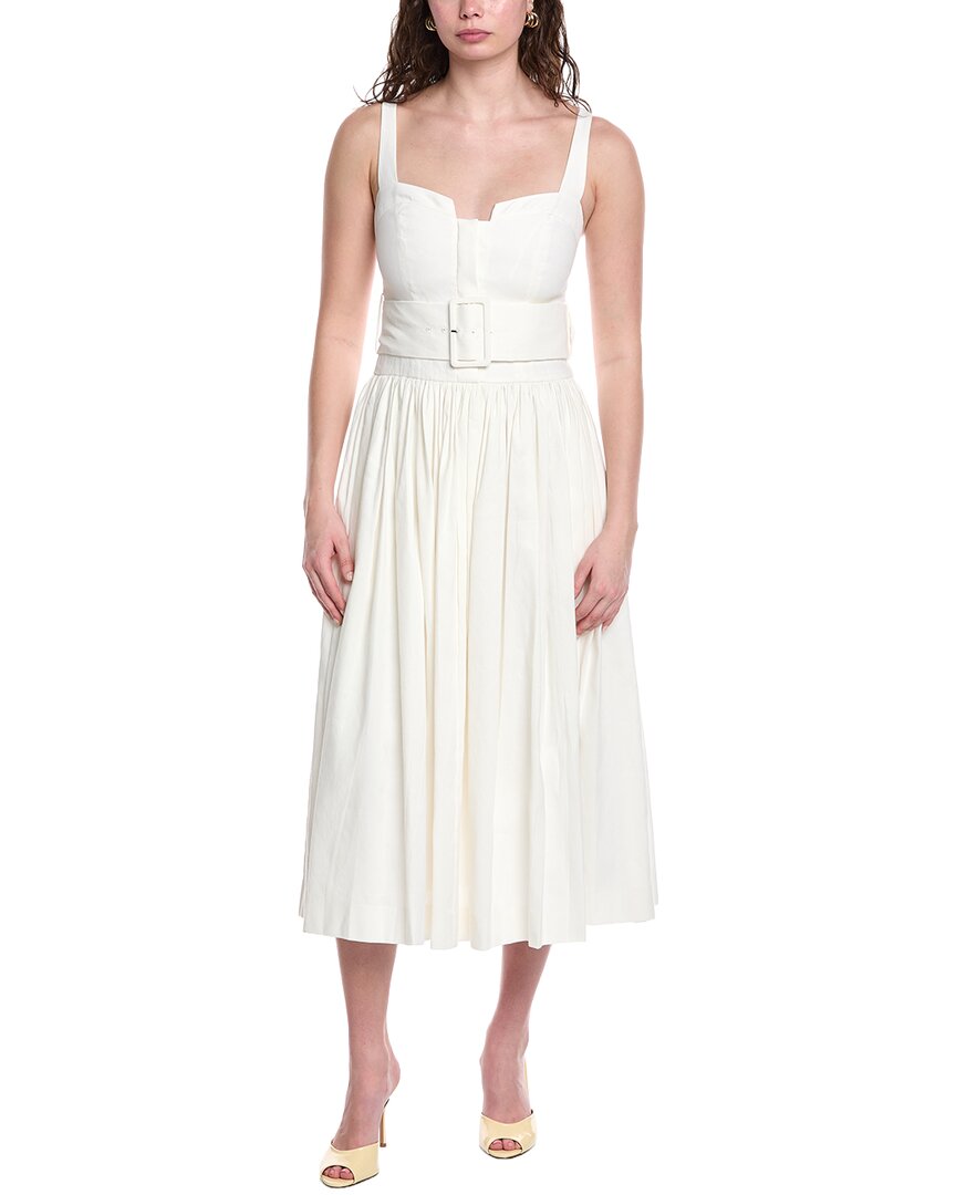 taylor linen dress Rebecca | Ottoman Belted Bustier Shirt NWT MNG Casual black Basque Waistline making it an ideal Glove Size:7