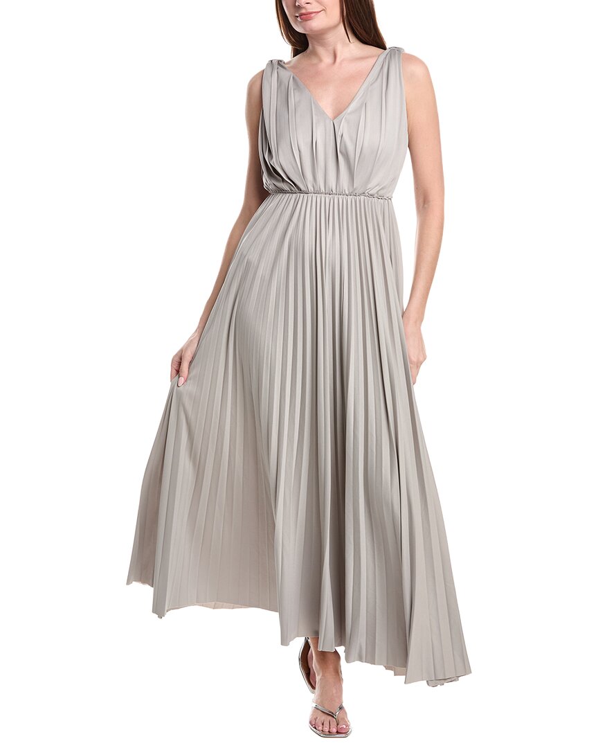 Fabiana Filippi Pleated Jersey Sleeveless Maxi Dress – Bluefly