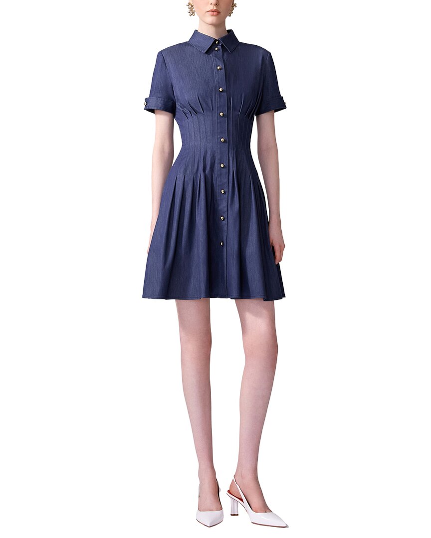 pleated waist mini dress Sleeveless Drop Waist Pleated Hem Micro Mini Dress In Grey | EGO US