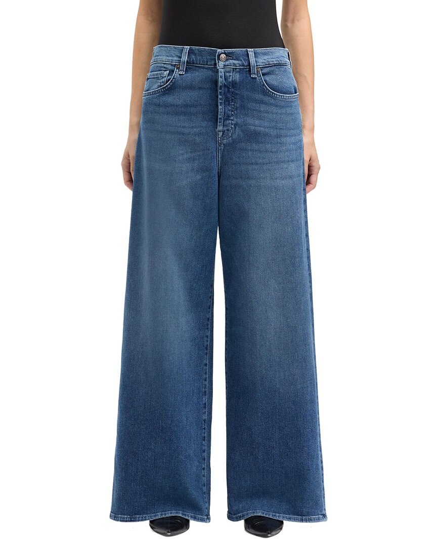 7 For All Mankind Zoey Glen Allen Wide Leg Jean – Bluefly