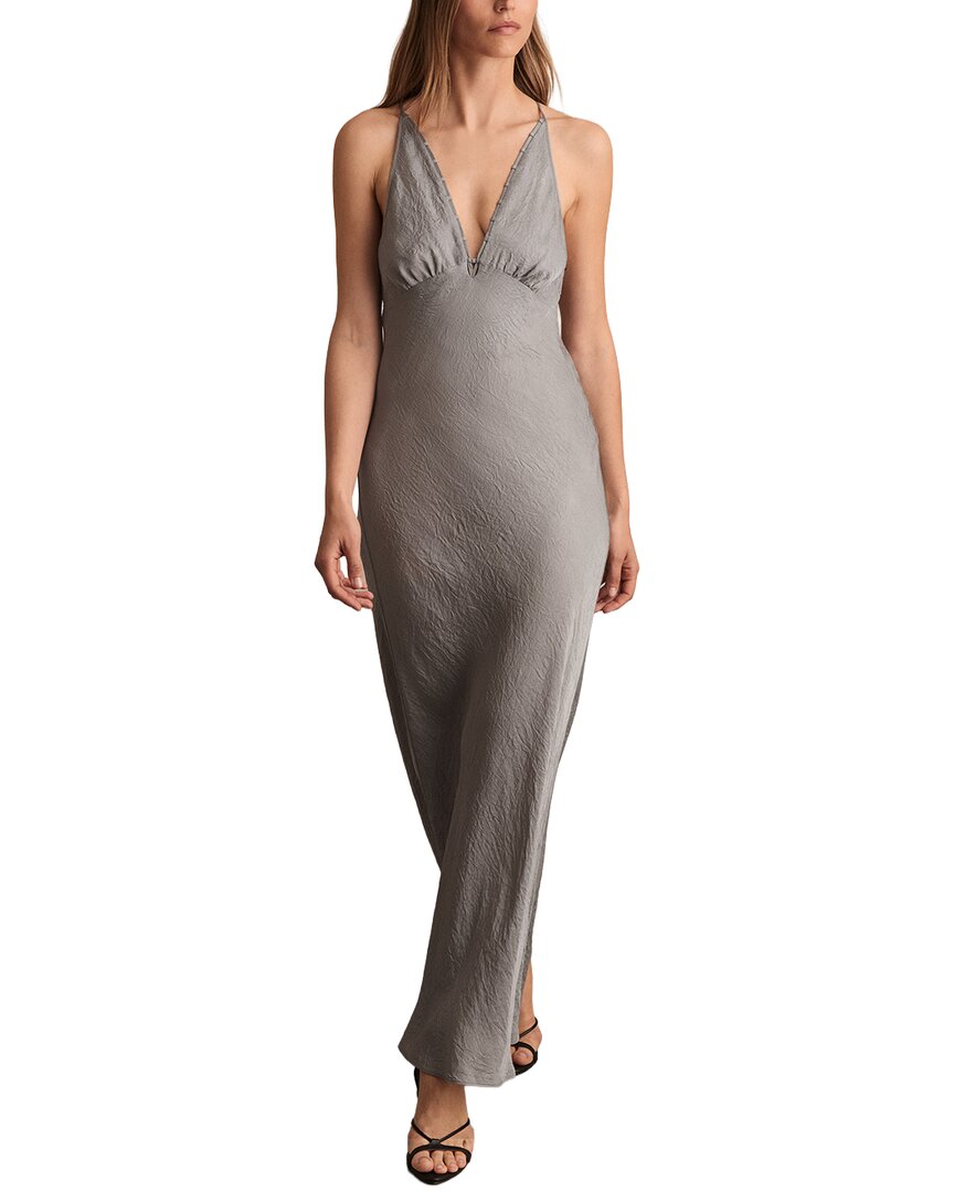 Reiss Vesper Satin Midi Dress Bluefly Reiss Vesper Satin Midi Dress Bluefly