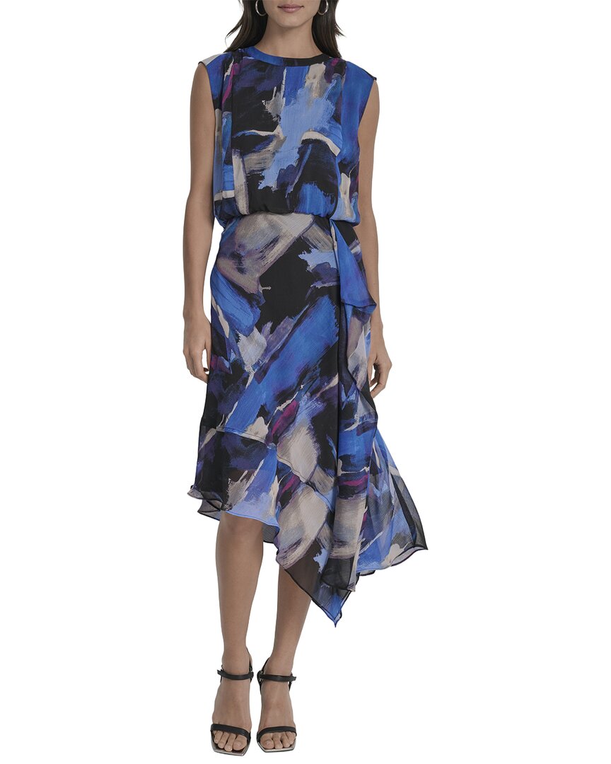Dkny Midi Asymmetrical Dress – Bluefly