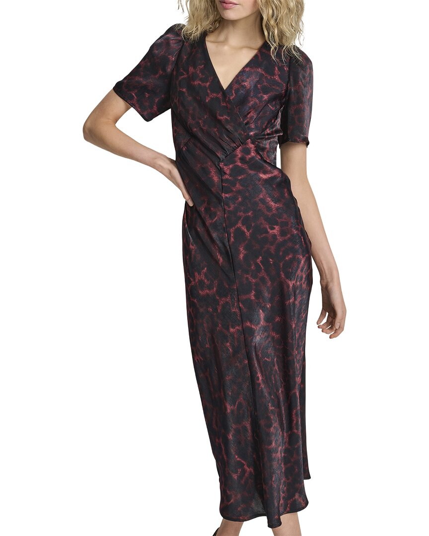 dkny midi dress Dkny Cheetah Midi Dress