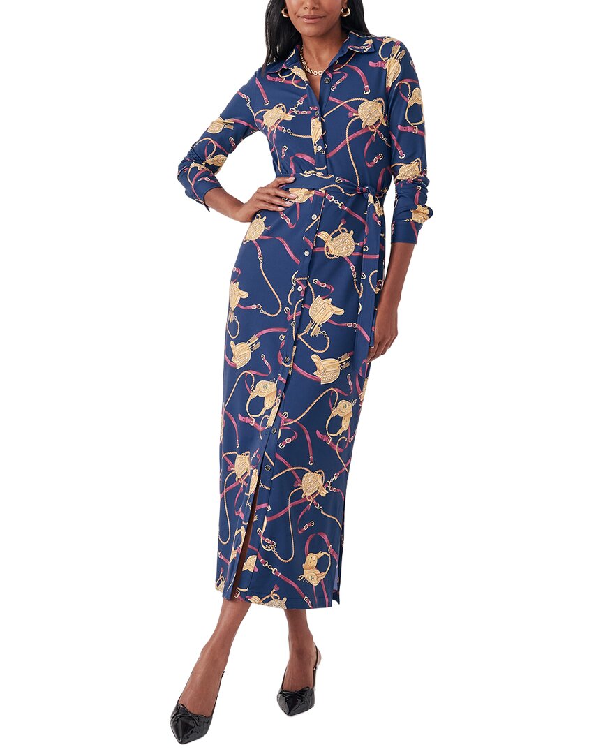 j mclaughlin dresses J.McLaughlin Women's Amory Maxi Dress in Neo Scylla Navy/Plum, Size XL Color:Ivory(As Pic) PTYPE--Tops Wrap Lace A-Line Wedding Dress dress with collar for