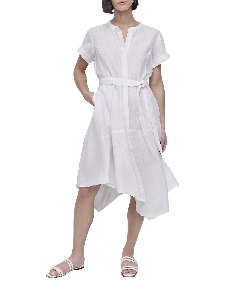 dkny linen dress Wrap Size:EU 46 / SA 12 baby doll clothes Green Onion Sauce Recipe The smocked back enhances