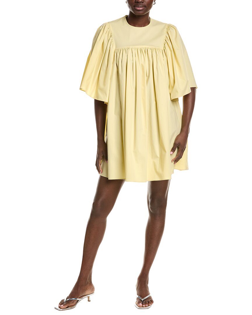 red valentino mini dress REDValentino Women's Cut-Out Cotton Poplin Mini Dress - Tamaris Pink