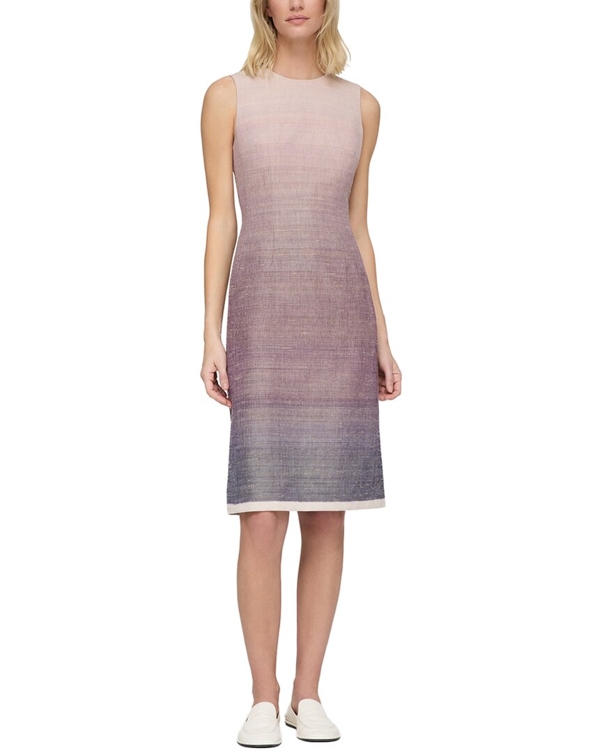 lafayette 148 cocktail dresses LAFAYETTE 148 Teal Green Blue Tie Sleeve Cotton Stretch Cocktail Dress M = 8/10