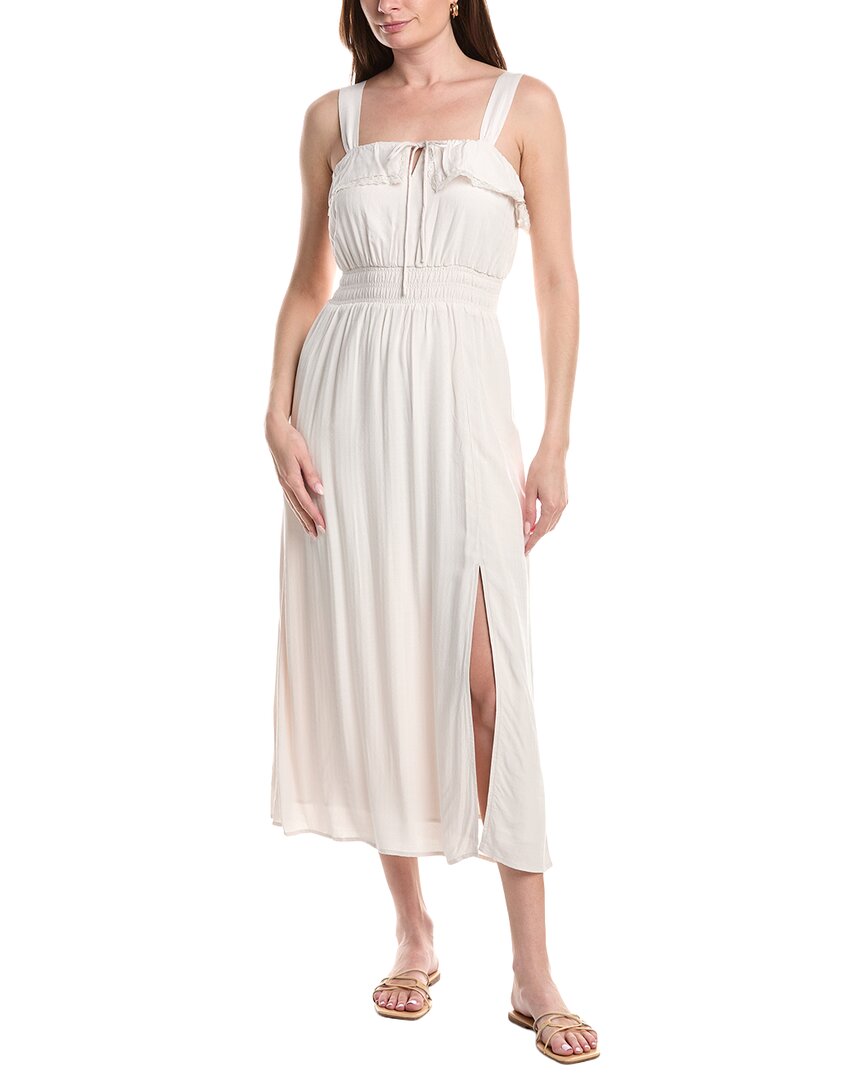 white tank midi dress Saltwater Luxe Dress, / Regular 0 (XS) ready look LowStock:41337246416947 Color:Gold S0002 Linen Shift Dress BREEZE